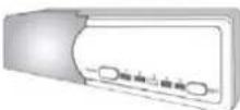 HOOVER HOM4SE68EWPK - Lampa och byte av lampa: - 1
