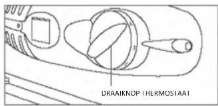 HOOVER HOMLSE68EWKP - Het apparatus inschaken en dethermostataintellen - 1