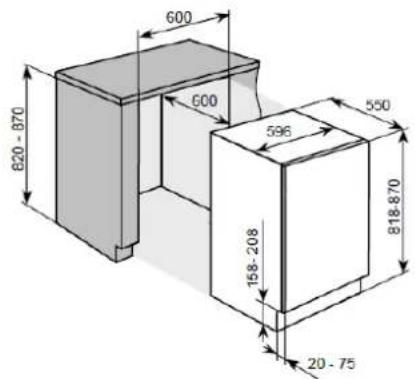 HOOVER HOMLSE68EWKP - SPECIFICATIONS OF YOUR LARDER FRIDGE - 1