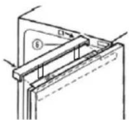 HOOVER HOMLSE68EWKP - Ajustar la puerta del mueble al electrodomestico - 3