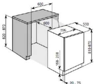 HOOVER HOMLSE68EWKP - Reversing the door of your appliance - 2