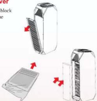 TOSHIBA CAF-Z45FR - Install the Filter - 2
