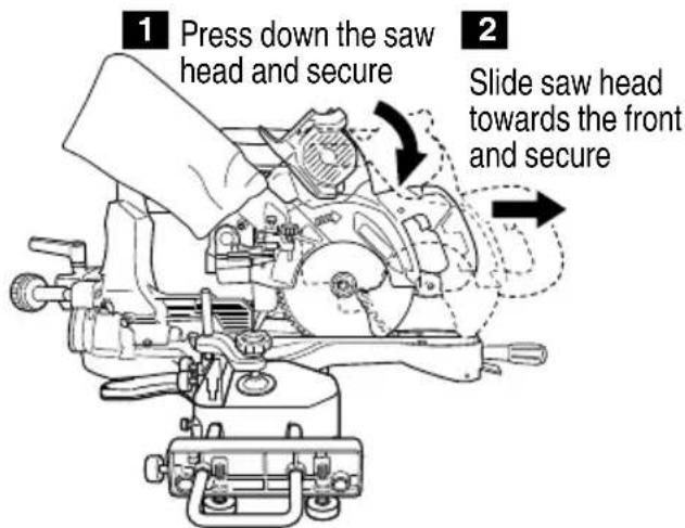 METABO C 3607DRA - WARNING - 2