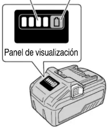 METABO C 3607DRA - ACERCA DEL INDICADOR DE BATERÍA RESTANTE - 1