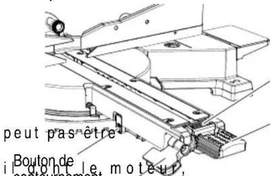 peut pas être Bouton de il contournement le moteur,