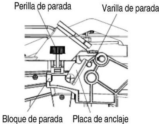 METABO C 3610DRA - Ajuste de la profundidad de corte - 1