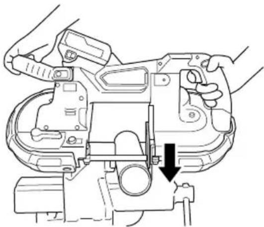 METABO CB 3612DA - Opération de coupe - 2