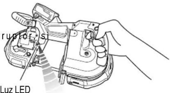 METABO CB 3612DA - Señales de aviso de luz LED (Fig. 23) - 1
