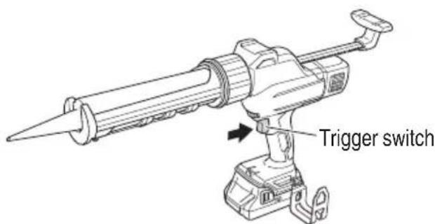 METABO AC 18DA - Switch operation - 1