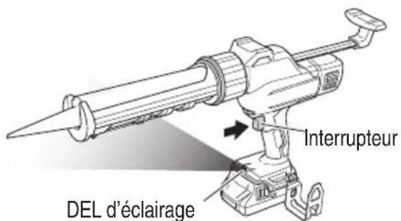 Interrupteur DEL d'éclairage