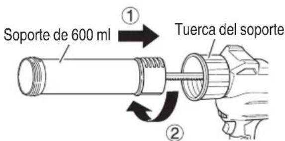 METABO AC 18DA - Intercambiar el soporte - 5