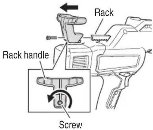 METABO AC 18DA - Exchanging the holder - 2