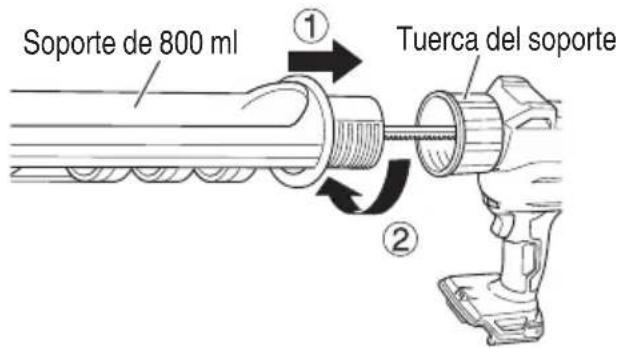 METABO AC 18DA - Intercambiar el soporte - 7