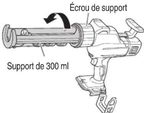 Écrou de support Support de 300 ml