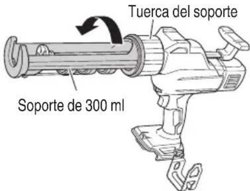 METABO AC 18DA - Intercambiar el soporte - 1