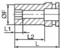 METABO WR36DA - Long Socket - 2