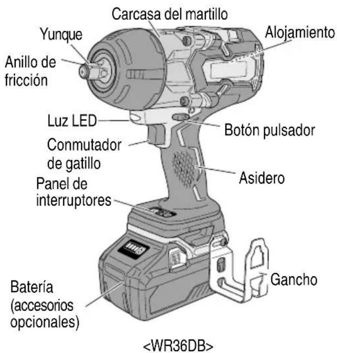 METABO WR36DA - Llave de impacto a batería - 2