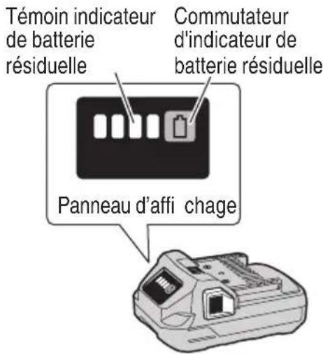 METABO WH18DC - Témoin de batterie résiduelle - 1