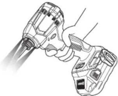 METABO WH18DC - Message d'alerte par témoin DEL (Fig. 15) - 1