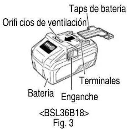 METABO WR36DB - Batería (accesorios opcionales.....de venta por separado) - 1
