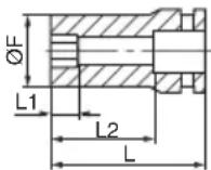 METABO WR36DB - Douille longue - 2