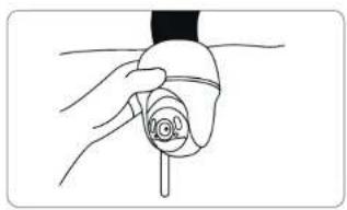 REOLINK Argus PT Ultra - Installer laamera avec la sangle - 2