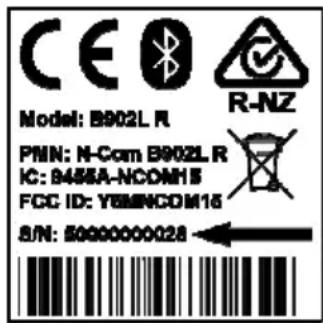 Nolan B902L - Identificazione del prodotto - 1