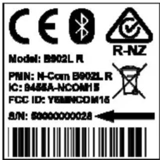 Nolan B902L - Identificatie van het product - 1