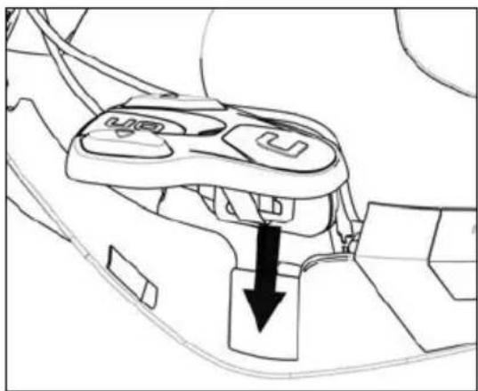 Nolan B902L - Installing the B902L system on the helmet - 5