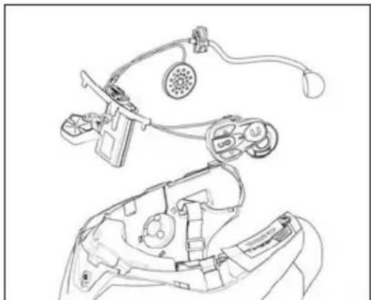 Nolan B902L - Instalação do sistema B902L no capacete - 2
