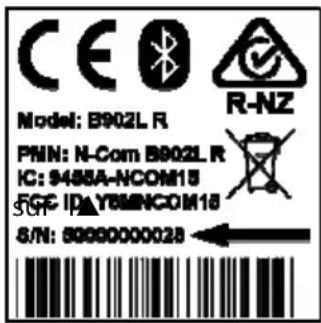 Nolan B902L - Id▲nti▼ication du produit - 1