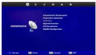 MEGASAT Royal Line II 19 - Navigation in Main Menu - 1