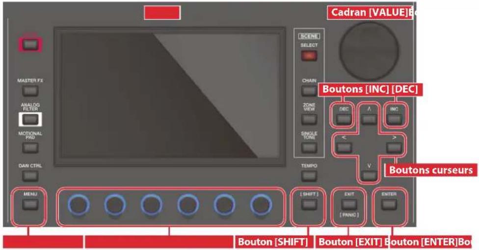 ROLAND FANTOM 6 EX - Modification du réglage d'arrêt automatique - 1