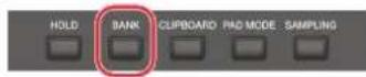 ROLAND FANTOM 6 EX - Appuyez sur le bouton [BANK]. - 1