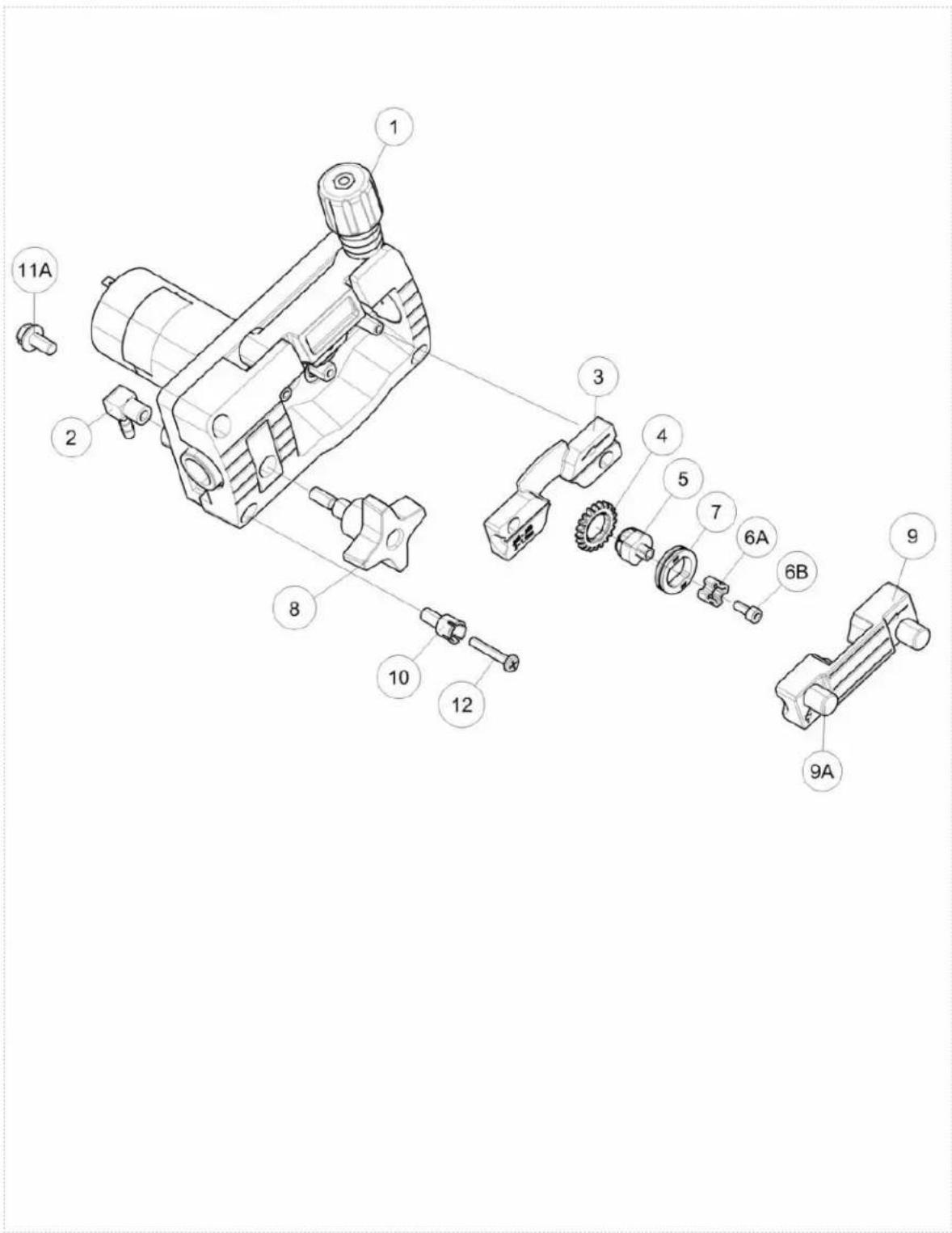 LINCOLN ELECTRIC POWER MIG 140/180 - Wire Drive Assembly - 1