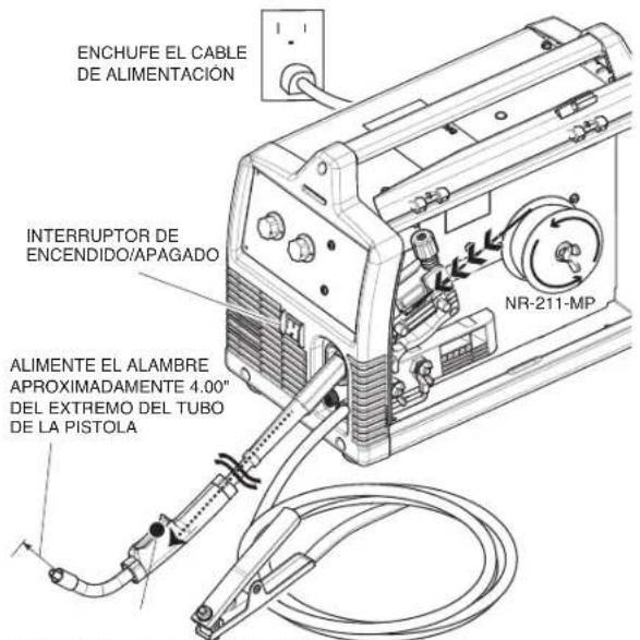 LINCOLN ELECTRIC POWER MIG 140/180 - LAS PARTES MÓVILES Y EL CON- TACTO ELÉCTRICO PUEDEN PROVOCAR LESIONES O SER FATALES! - 3