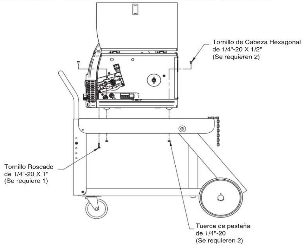 LINCOLN ELECTRIC POWER MIG 180 Dual - K520—Carro Utilitario - 2
