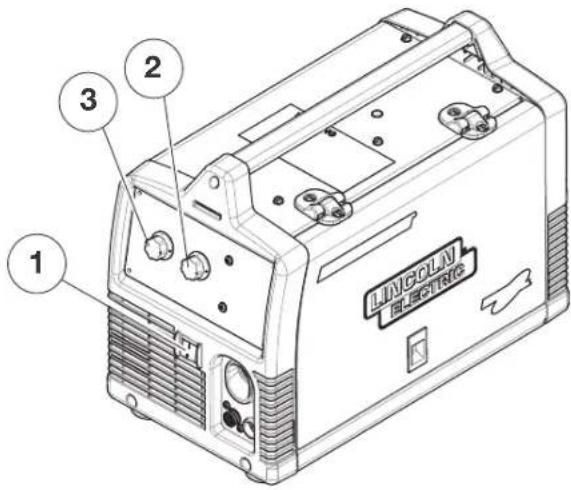 LINCOLN ELECTRIC POWER MIG 180 Dual - CONTROLES Y CONFIGURACIONES - 1