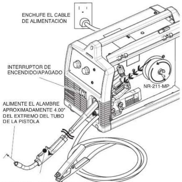 LINCOLN ELECTRIC POWER MIG 180 Dual - LAS PARTES MÓVILES Y EL CON- TACTO ELÉCTRICO PUEDEN PROVOCAR LESIONES O SER FATALES! - 3