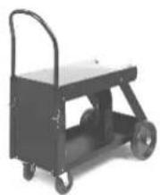 LINCOLN ELECTRIC POWER MIG 180 Dual - K520—Utility Cart - 1