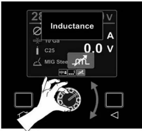 LINCOLN ELECTRIC POWER MIG 210 MP - POWER-UP SEQUENCE - 6