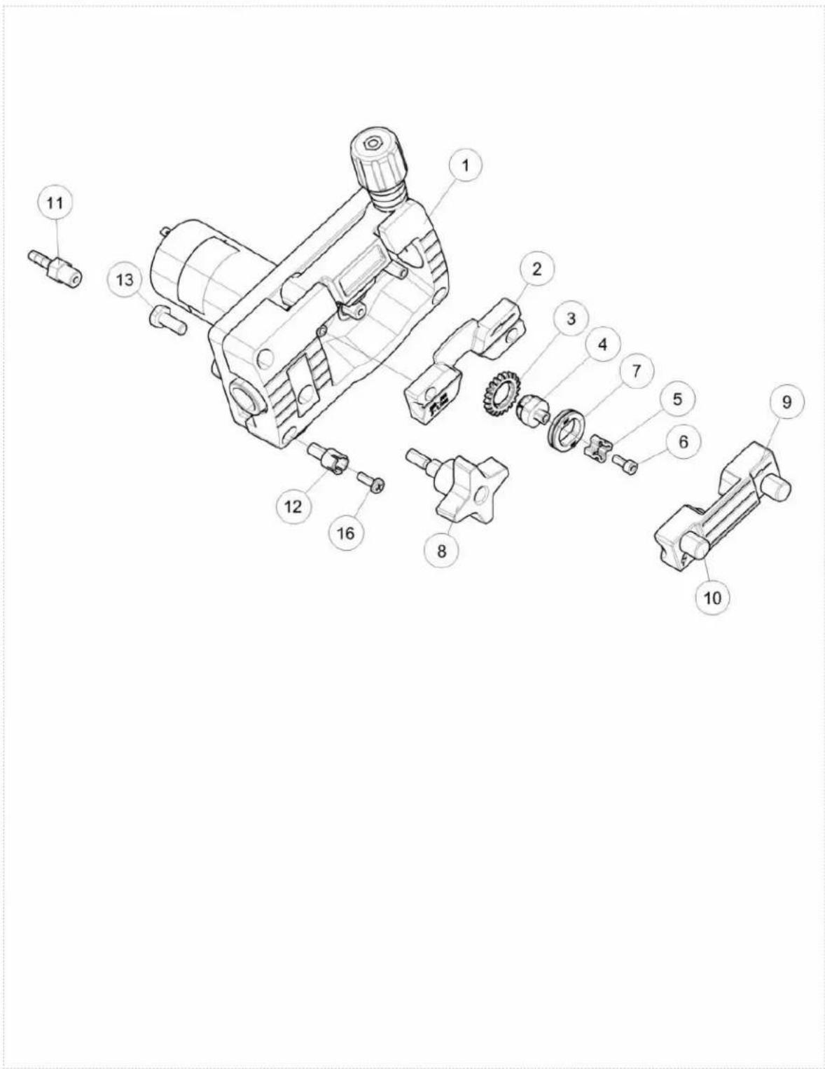 LINCOLN ELECTRIC POWER MIG 210 MP - Wire Drive Assembly - 1