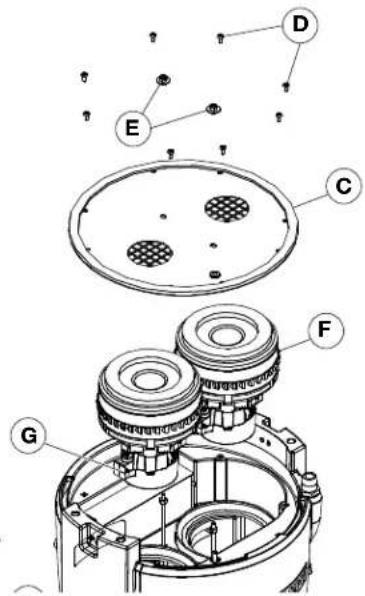 LINCOLN ELECTRIC Miniflex - INSTRUCTIONS POUR LE CHANGEMENT DES BALAIS EN CARBONE - 1