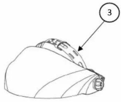 LINCOLN ELECTRIC OMNIShield Faceshield - PARTES DE REEMPLAZO - 3