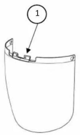 LINCOLN ELECTRIC OMNIShield Faceshield - PARTES DE REEMPLAZO - 1