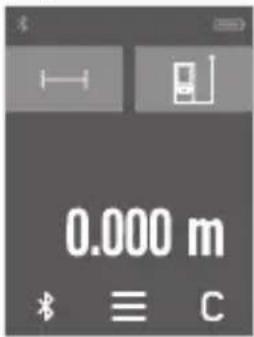 BOSCH AdvancedDistance 50C - - Ärge kasutage mööteseadet, kui tuvastate, et puuteekraan on kahjustatud (nt praod pinnas jmt). - 1