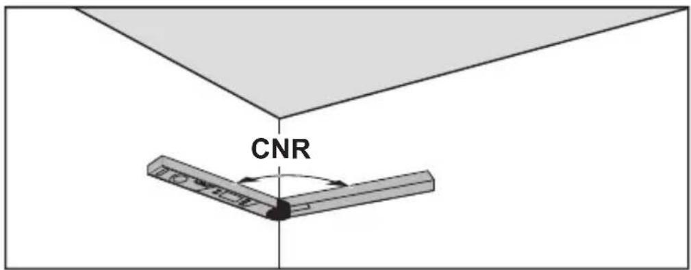 BOSCH UniversalAngle - CNR: Eckwinkel (Corner Angle) speichern - 1