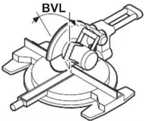 BOSCH UniversalAngle - BVL: Determinar el ángulo de inglete vertical (Bevel Angle) - 1