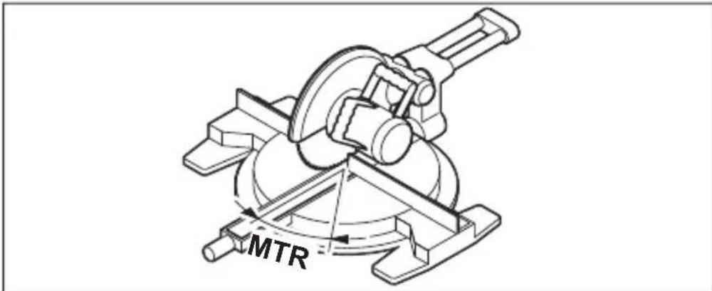 BOSCH UniversalAngle - MTR: Determinar el ángulo de inglete horizontal (Miter Angle) - 1