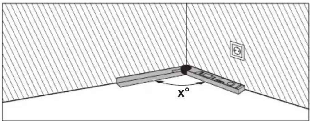 BOSCH UniversalAngle - Måling "Enkelt gering" - 1